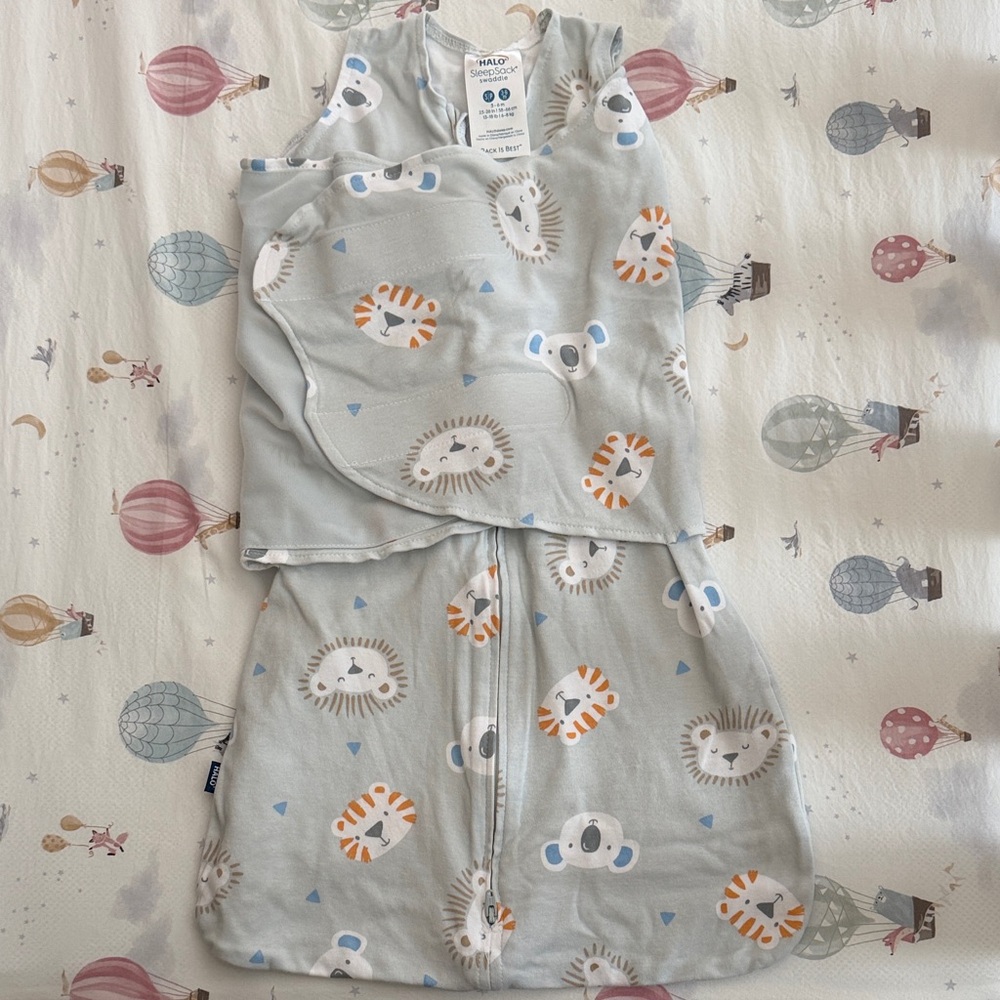 Halo Animal Print SleepSack Swaddle